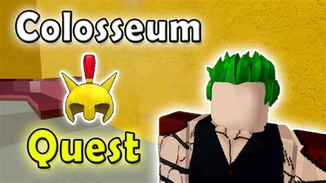 how to do colosseum quest|colosseum quest in blox fruits.